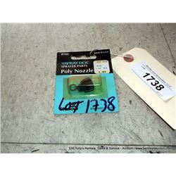 SPRAY DOC POLY NOZZLE