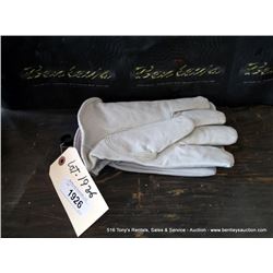 DURANGO LINED PIGSKIN GLOVES-XLARGE