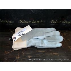 DURANGO COWHIDE GLOVES-LARGE