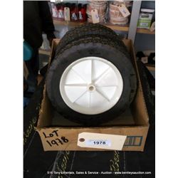 BOX: 10" CASTERS/WHEELS 4X MONEY