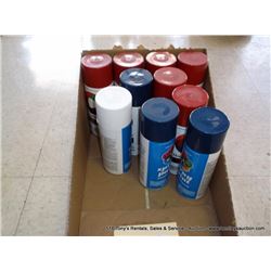 LOT: SPRAY PAINT 10X MONEY