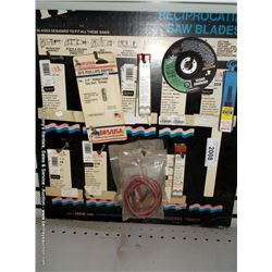 LOT: RECIPRICATING SAW BLADES/GRINDING DISCS 2X MONEY