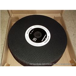 LOT: VIRGINIA ABRASIVE HIGH SPEED ABRASIVE BLADES