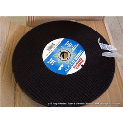 LOT: VIRGINIA ABRASIVE HIGH SPEED ABRASIVE BLADES