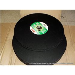 LOT: VIRGINIA ABRASIVE HIGH SPEED ABRASIVE BLADES
