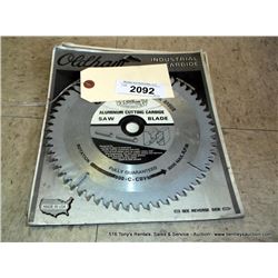 OLDHAM ALUMINUM CUTTING SAW BLADES 2X MONEY