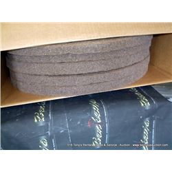 LOT: VIRGINIA ABRASIVE 16" PADS