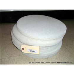 LOT: (6) WHITE PADS