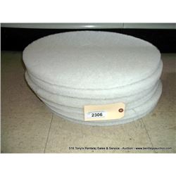 LOT: (6) WHITE PADS