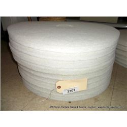 LOT: (9) WHITE PADS