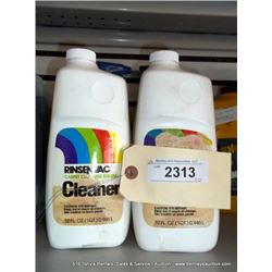 RINSE NVAC CARPET CLEANER 4X MONEY