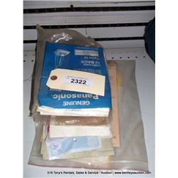 GENUINE PANASONIC MC-115PT VACUUM CLEANER BAGS 3X MONEY