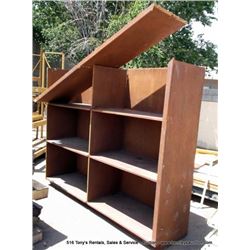 WOOD SHELVING