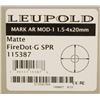Image 2 : Leupold Mark AR 1.5-4X20mm Scope