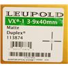 Image 2 : Leupold VX-1 3-9x40mm Scope