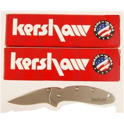 2 Kershaw Pocket Knives