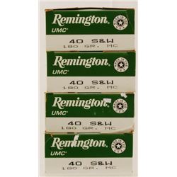 Remington .40 S&W Ammo 200 Rounds