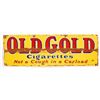 Image 1 : Old Gold Cigarettes Porcelain Advertising Sign
