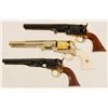 Image 2 : 3 Colt Black Powder Italian Pistols