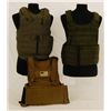 Image 1 : 3 Body Armor Plate Carrier Vests Military Grade