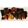 Image 1 : Collection of 23 Old Leather Gun Holsters