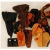 Image 2 : Collection of 23 Old Leather Gun Holsters