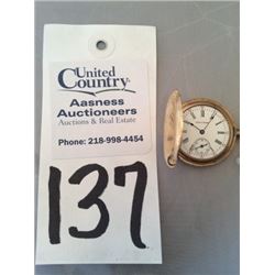 Waltham No. 2 Ladies Pocket Watch 15 Jewel
