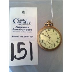 Illinois 17 Jewel Antique Pocket Watch