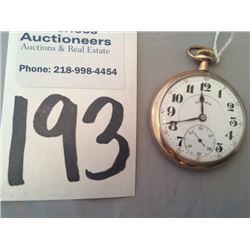 Illinois 21 Jewel w/Gold Filled Case