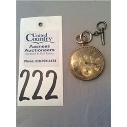 Keywind Pocket Watch