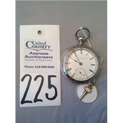 Elgin Key Wind Pocket Watch