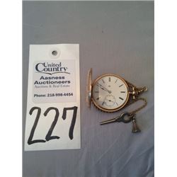 Elgin Keywind National Watch Co. w/Fob