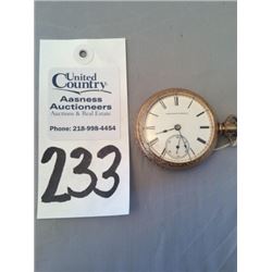 Elgin 17 Jewel w/ 14k Gold Case