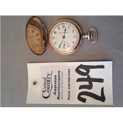 Burlington Special 19 Jewel Two Plates of Solid