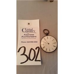 Cylindre Qualee Rrubis Antique Pocket Watch