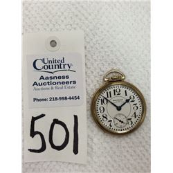 Waltham 23 Ruby jewels 10K Gold filled case