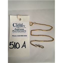 Gold Pocket Watch Chain