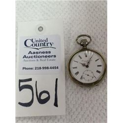 Bruaswetter Men on Horseback Pocket Watch