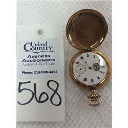 17 Jewel Gold Filled Etched Case