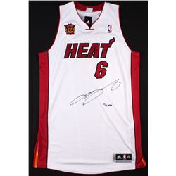 lebron james authentic miami heat jersey