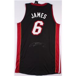 LeBron James Signed Miami Heat Authentic Adidas Away Jersey (UDA COA)