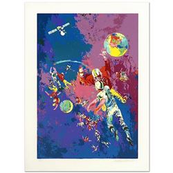 LeRoy Neiman "Satellite Football (1982)" Signed Limited Edition 30" x 41.5" Serigraph on Paper Artis