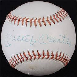 Mickey Mantle Signed OAL Baseball (JSA LOA)