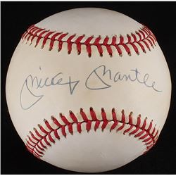 Mickey Mantle Signed OAL Baseball (JSA LOA)