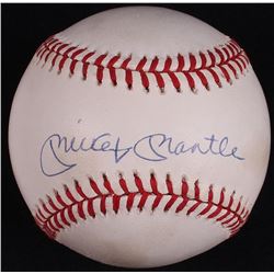 Mickey Mantle Signed OAL Baseball (JSA LOA)