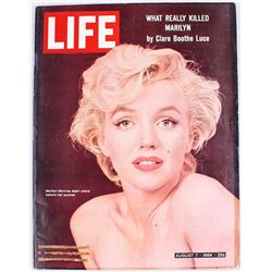 1964 Life Magazine Featuring Marilyn Monroe