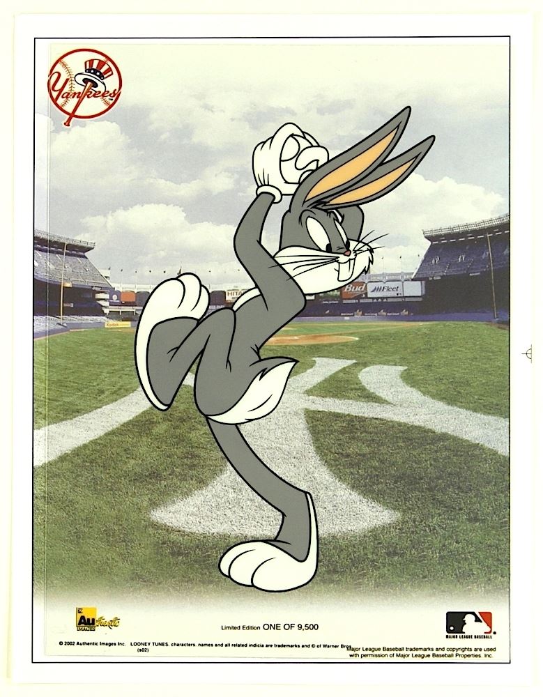Bugs Bunny "Pitching with the Yankees" Looney Tunes Limited Edition
