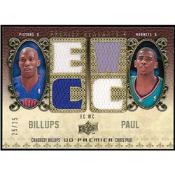 Chauncey Billups / Chris Paul 2008-09 Upper Deck Premier Remnants Quad #PR4BP Jersey