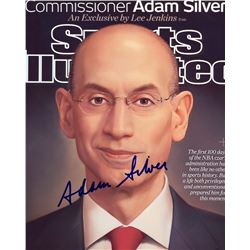 Adam Silver Signed 8x10 Photo (PA LOA)