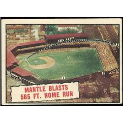 Mickey Mantle 1961 Topps #406 565 HR